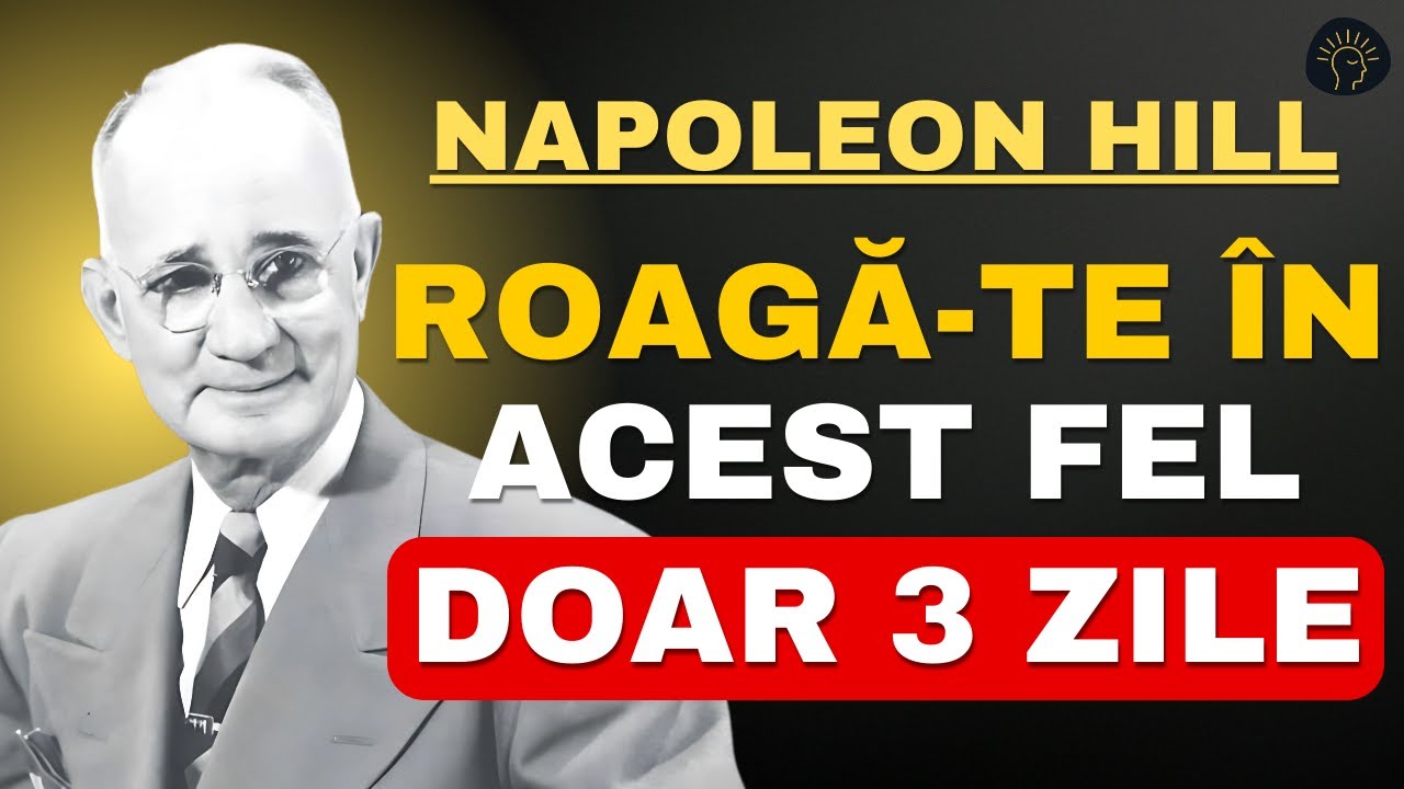 RUGĂCIUNEA SECRETĂ CARE ÎȚI SCHIMBĂ REALITATEA ÎN 72 DE ORE | Napoleon Hill