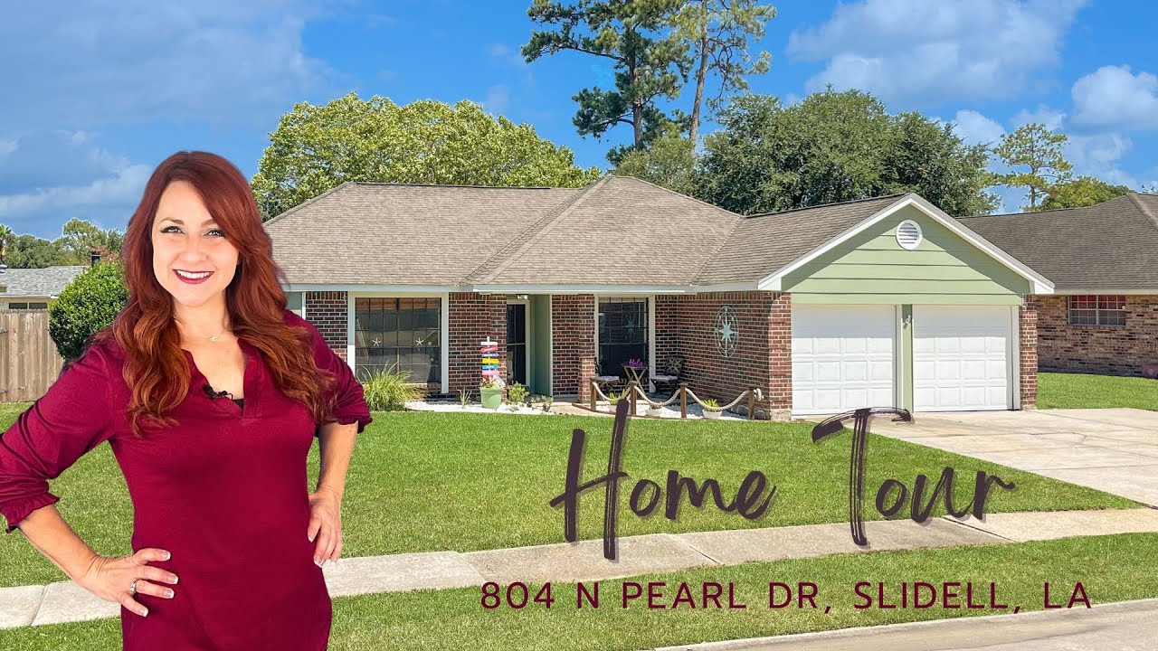 **SOLD**804 N. Pearl Drive | Charming Home Tour in Slidell, Louisiana