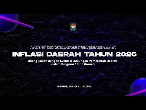 RAPAT KOORDINASI PENGENDALIAN INFLASI DAERAH TAHUN 2026