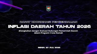 RAPAT KOORDINASI PENGENDALIAN INFLASI DAERAH TAHUN 2026