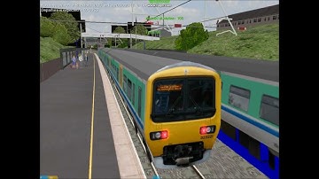 class 323 openbve aproaching blackford