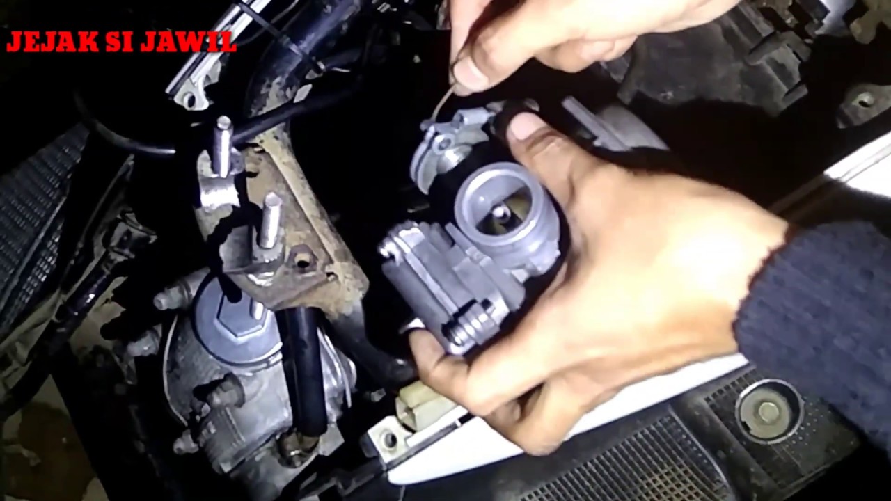 cara pasang karbu mio - YouTube