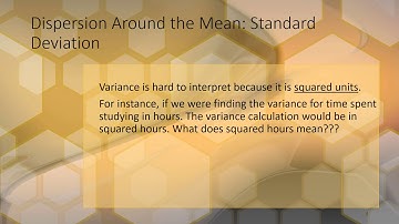 Univariate Descriptive Statistics V13 Population Standard Deviation