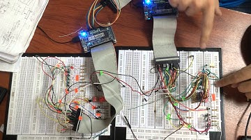 Proyecto #3 Comunicación serial Rx Tx con 2 FPGA