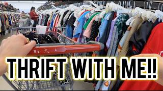 Thrift With Me on New Inventory Day at 7AM!! Great Finds to Flip on Poshmark for a GREAT Profit $$