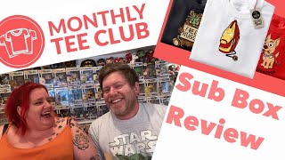 Geeky Mystery T-Shirt Subscription Box from Monthly Tee Club - Feb 2021