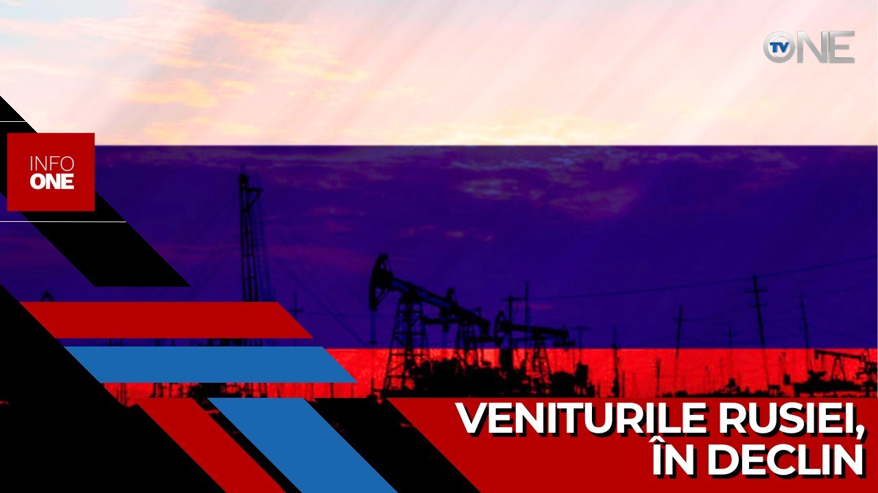INFO ONE - Veniturile Rusiei din exporturile de petrol și gaze s-au redus în 2025