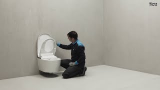 How to install In-Wash® Insignia wall-hung smart toilet  | Roca