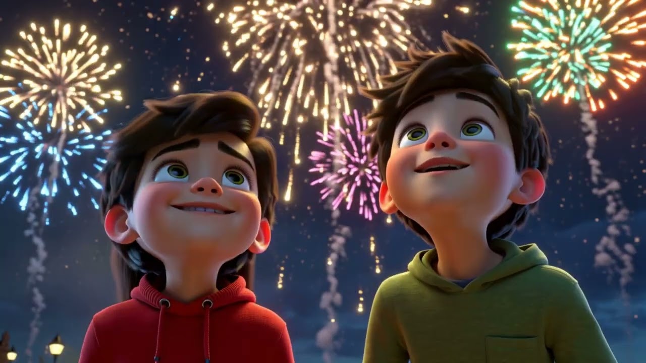 🎶 Happy New Year Song for Kids | New Year Celebration Song 🎶