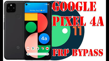 Google Pixel 4a Android 11 Google Account Bypass No Account needed