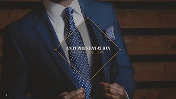 Anti | Elegant Presentation Template