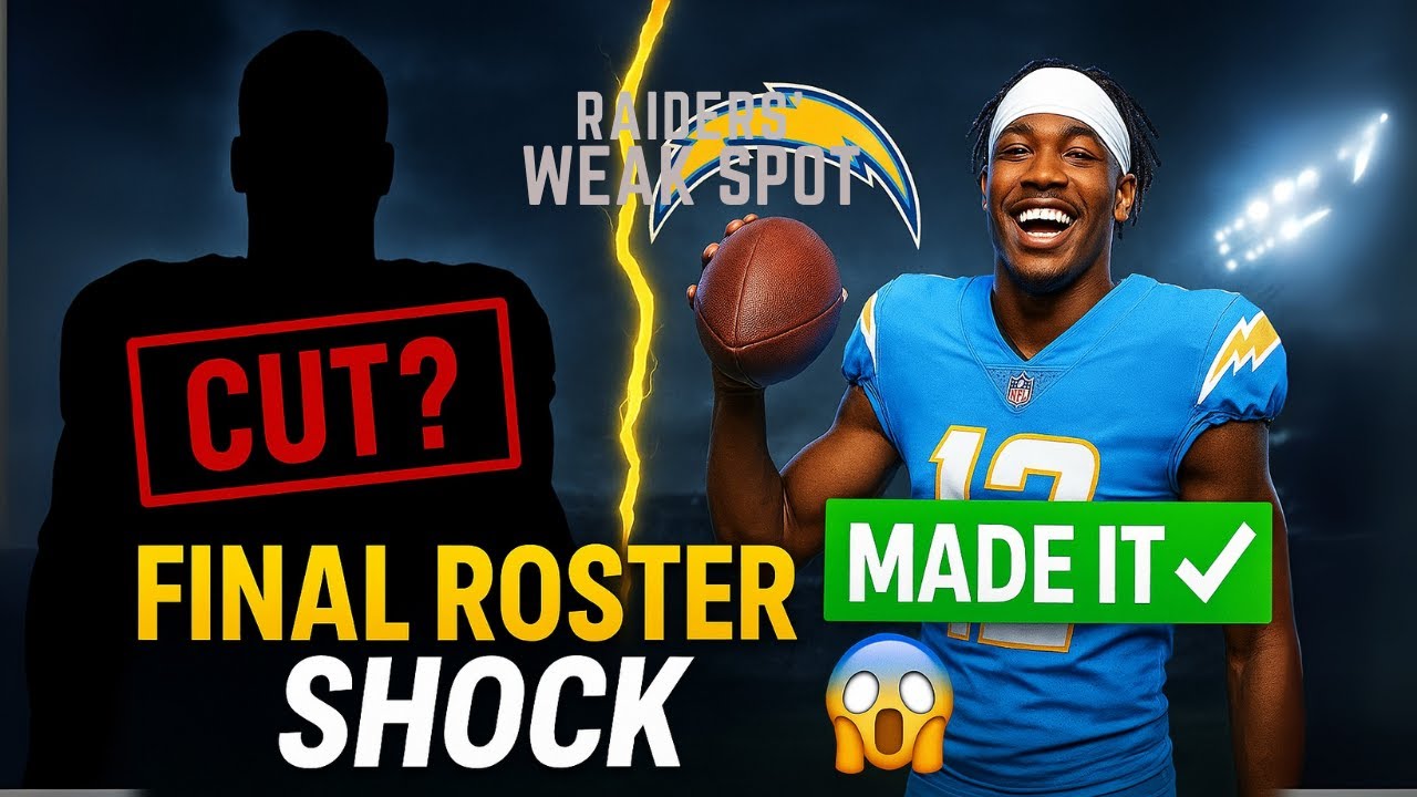 Chargers’ FINAL Roster Shocker 😱 Who Made It… And Who’s OUT? 🚨