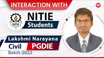 Lakshmi | NITIE 2022 | Interview experience civil | Detailed interaction with Dr Vijayender PGDIE