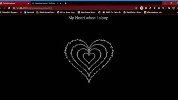 Perlin Noise Heart Rhythm (Sleeping Heart) Part - 2| Coding Challenge | JavaScript | P5.JS | EPI-01