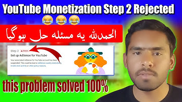 YouTube Monetization Step 2 Rejected 🚫 | Fix Invalid Click Activity & Policy Issues!