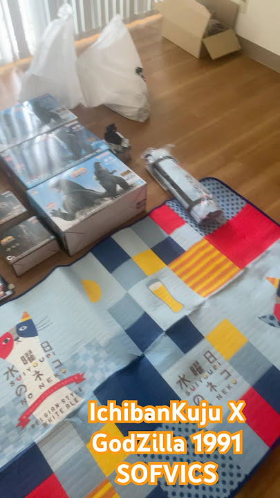 IchibanKuju 1991 SOFVICS GODZILLA In Tokyo Japan! #godzilla #tokyo #japan #ichibankuji #figures