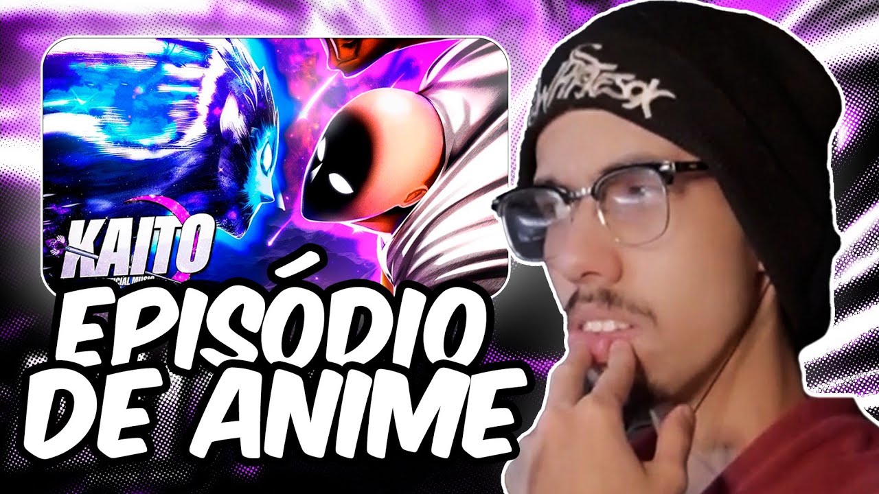 (É UM ANIME) Saitama x Garou Cósmico (One Punch Man) Cosmicamente Ilimitado Kaito ft.‪@blxckoficial‬