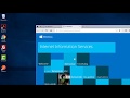 How To Install IIS Web Server in Windows 10
