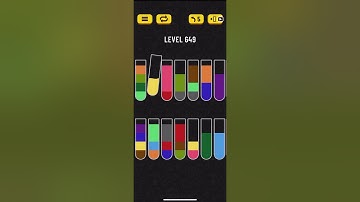 Water Sort Puzzle - level 649