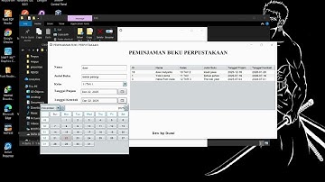 Demo AplikasiPerpustakaan Berbasis Java Menggunakan NetBeans untuk Meningkatkan Efisiensi