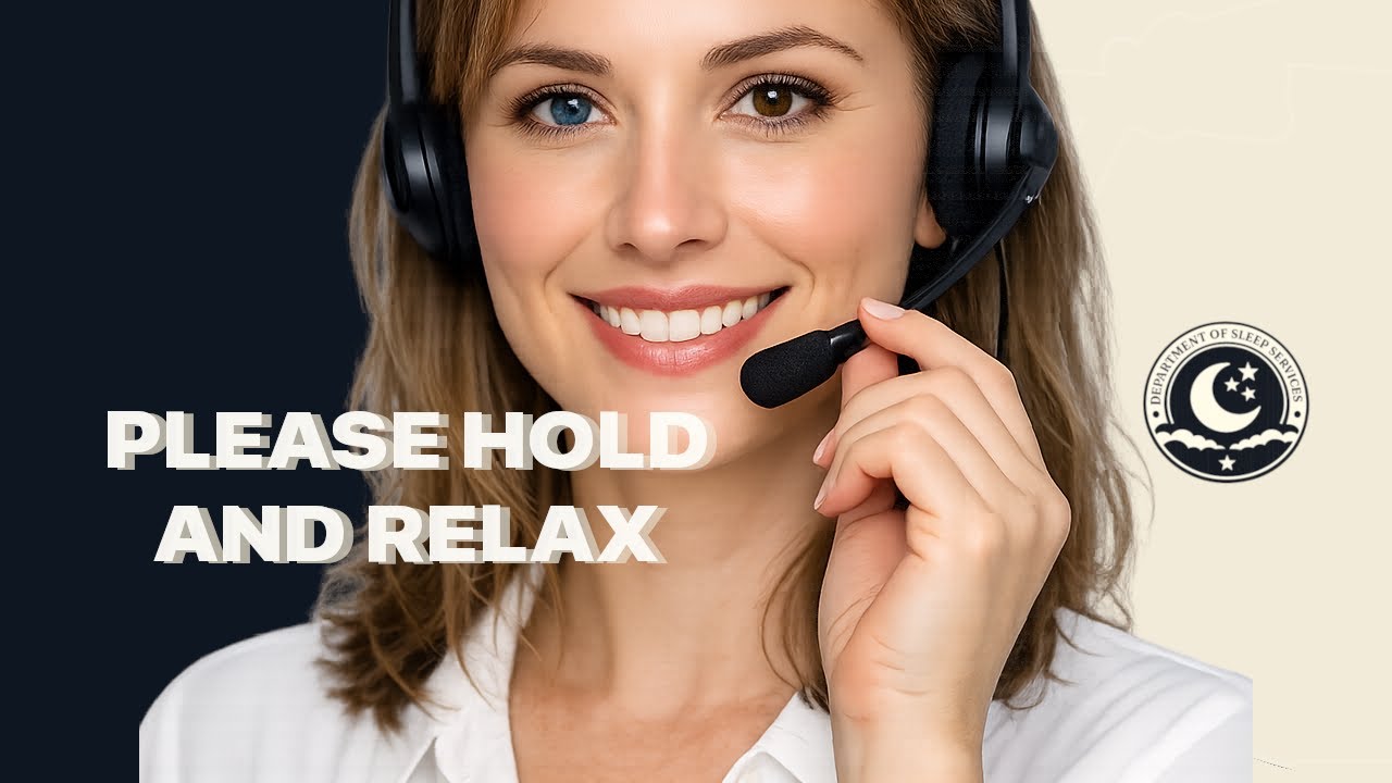 Please Hold | Low Stimulation Audio for Deep Sleep