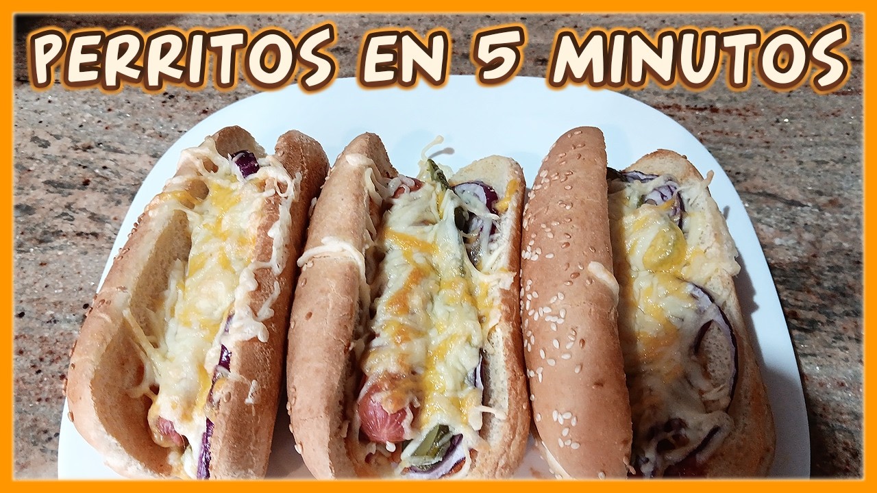 Perritos en 5 Minutos (Air Fryer)