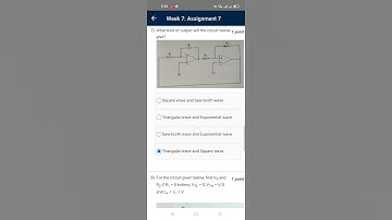 ANALOG CIRCUITS WEEK7 ASSIGNMENT KEY NPTEL 2024