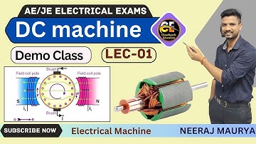 Lec-01 | DC Machine | Electrical machine | CDG Educators