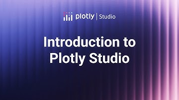 Introduction to Plotly Studio