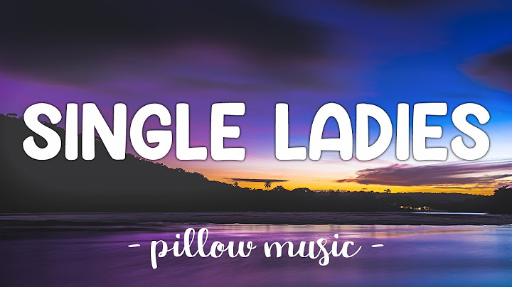 Single Ladies (Put a Ring on It) Lyric Video version - Lyric Video performance video thumbnail