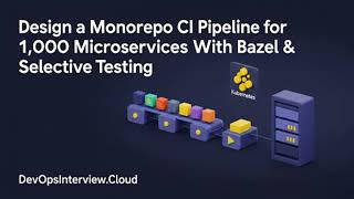 Monorepo CI at Scale: Bazel Caching for 1,000 Microservices