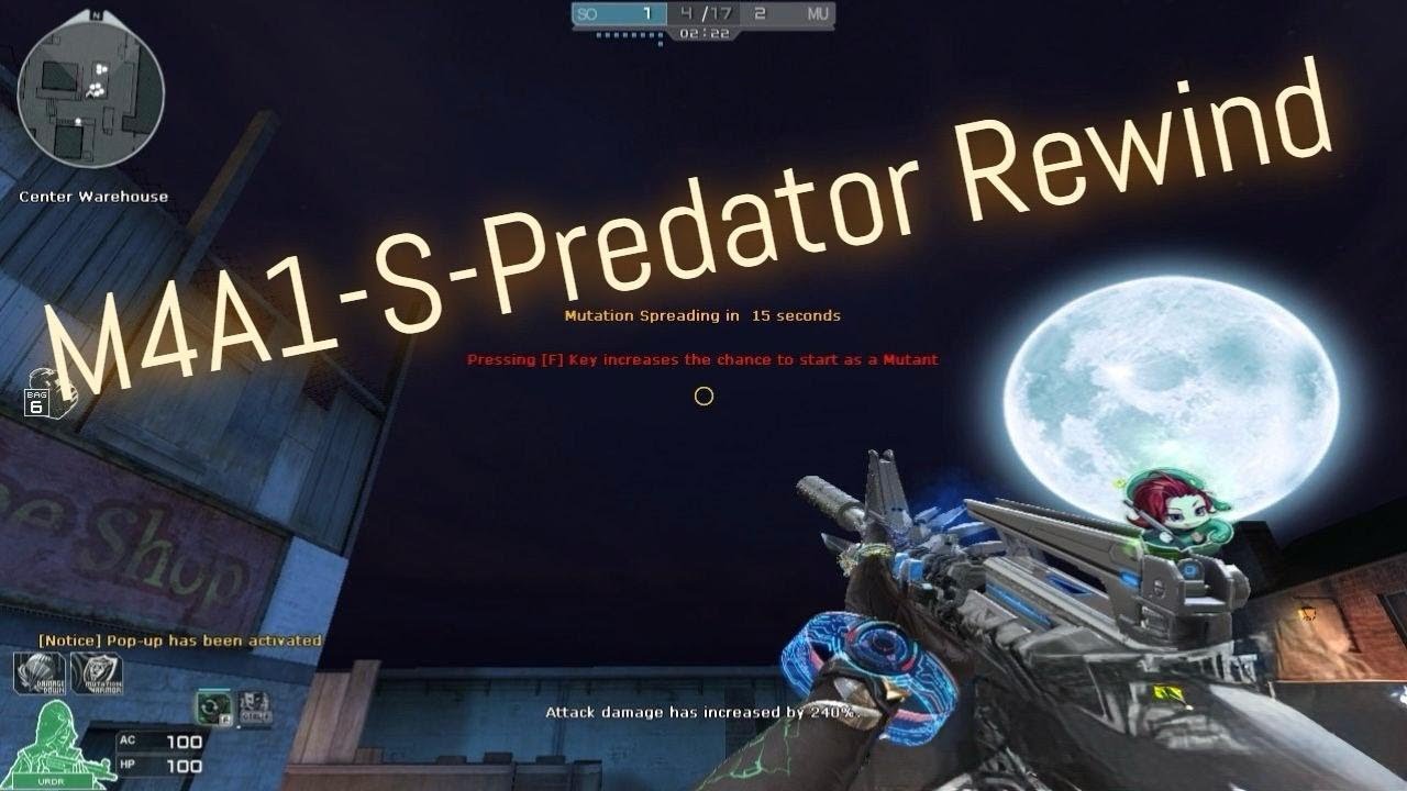 M4A1-S-Predator Rewind تجربت السلاح الجديد