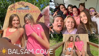 VLOG: camping in balsam cove, maine