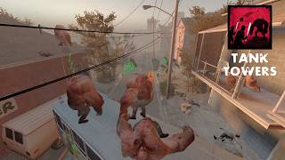 LEFT 4 DEAD 2 - TANK TOWERS - THE PARISH #2