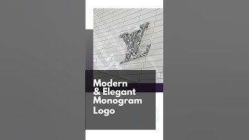 Monogram Logo Designs #logodesign #monogramlogo #logotips