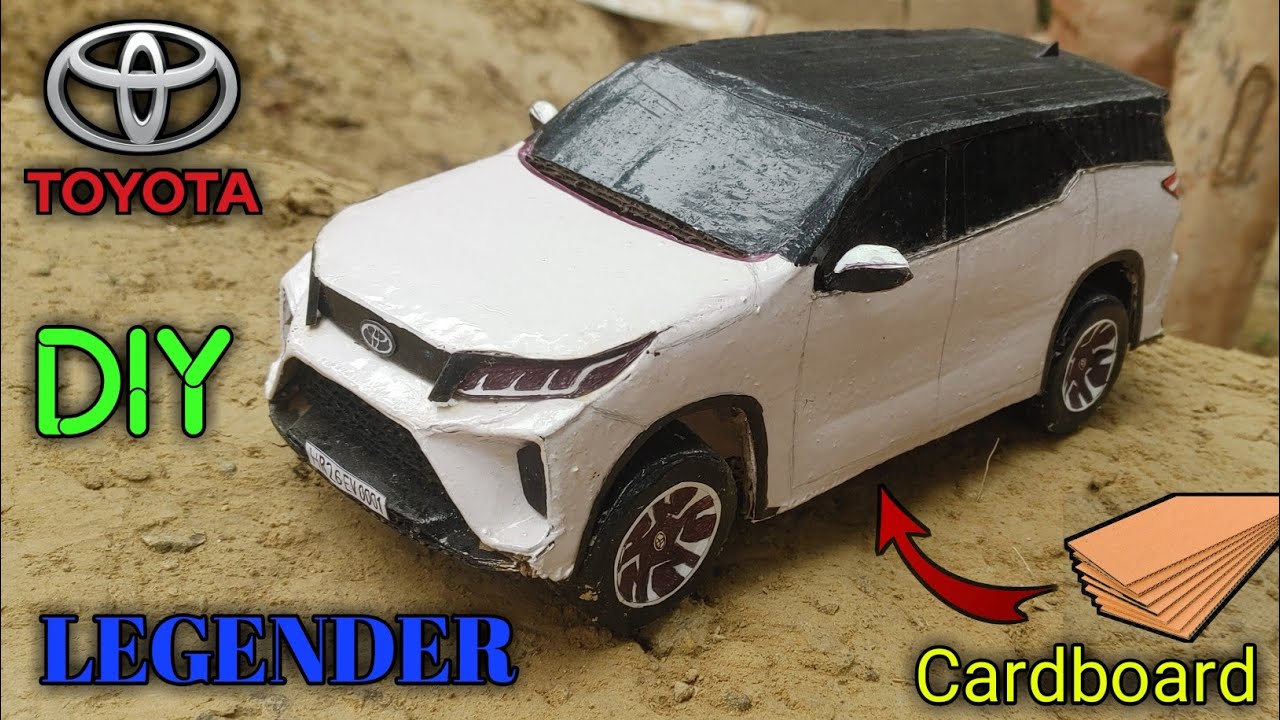 how to make a toyota legender car by cardboard / How_To_Make_legender