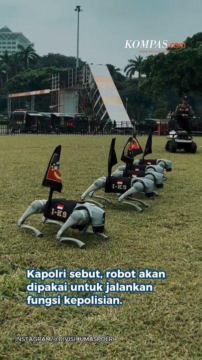 Robot Polisi Disebut Harganya Rp 3 M, Kapolri: Masih Diuji Coba