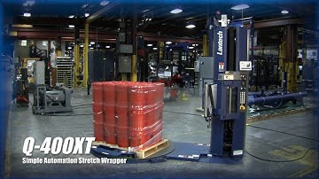 Lantech Q400 Simple Automatic Pallet Load Stretchwrapper