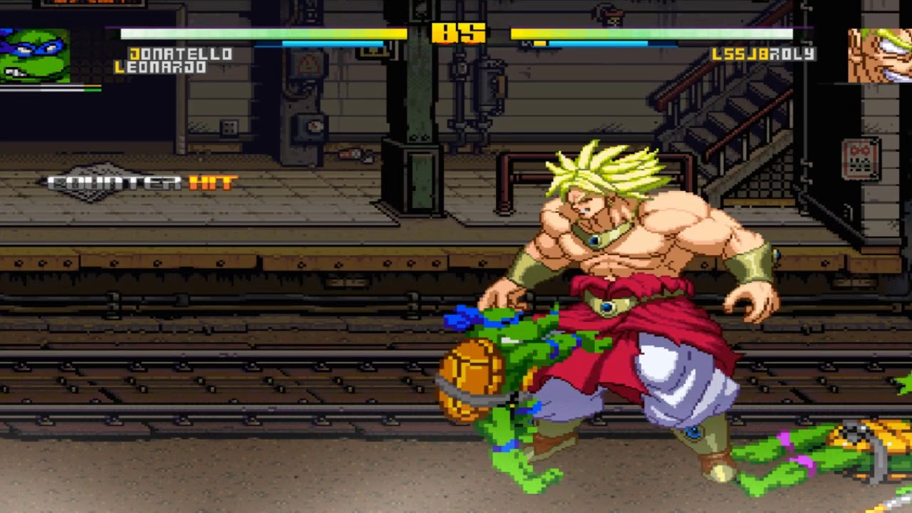 Mugen: TMNT Turtles vs Dragon Ball Z