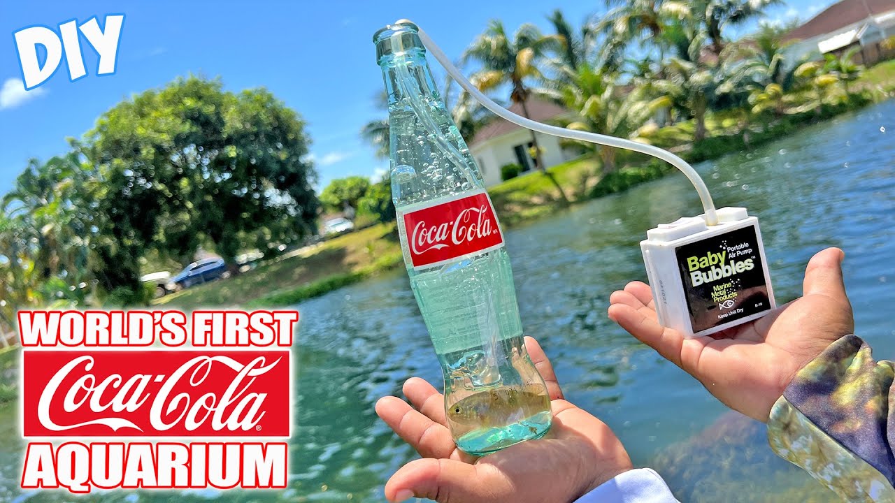 WORLD'S FIRST CocaCola Fish Aquarium DIY POBSE