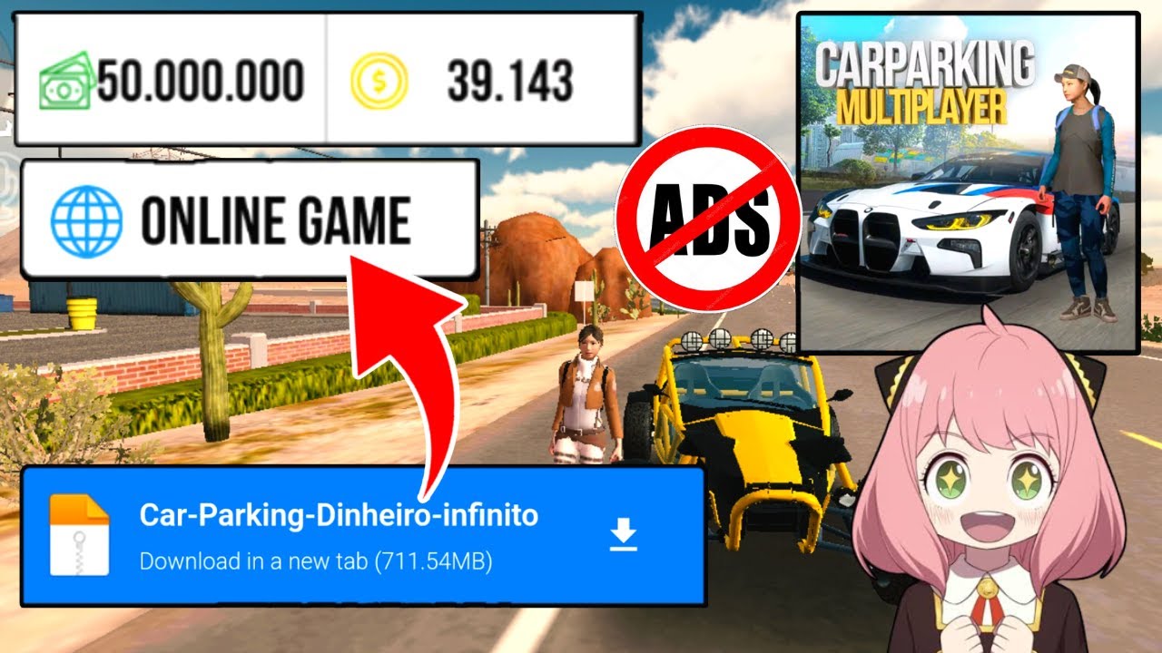 SAIU! Car Parking Multiplayer Mod 4.8.12.7, ONLINE