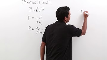 Electro Magnetics - Poynting Theorem Part 2