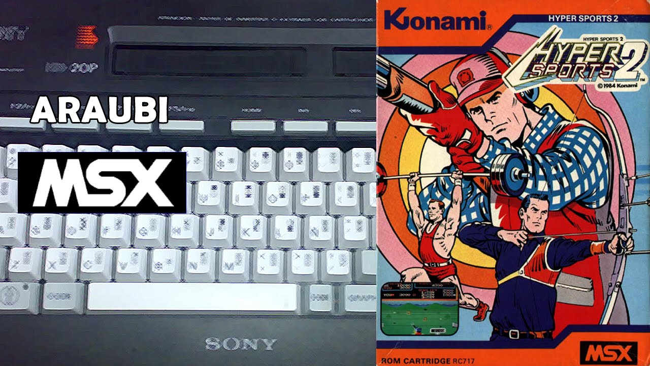 Hyper Sports 2 (Konami, 1984) MSX [024] Walkthrough - YouTube