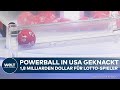 USA: Powerball geknackt! Lotto-Gewinner räumt 1,8 Milliarden Dollar ab