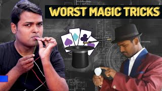 Worst Magic Tricks Ever | Worst Magicians | Funny magic tricks roast | Nick Japper