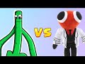 GREEN VS RED | RAINBOW FRIENDS ROBLOX | WHO IS STRONGER???