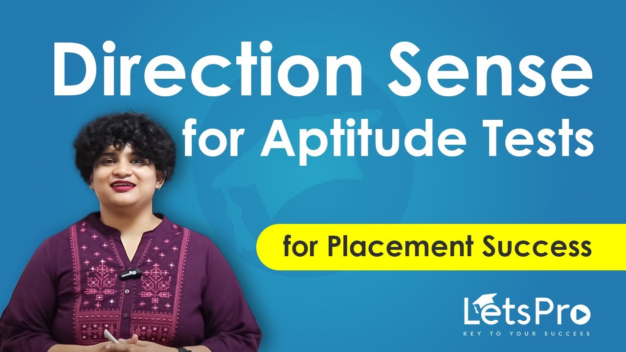 Direction Sense for Aptitude | Cardinal & Relative Direction Questions Explained | LetsPro Academy