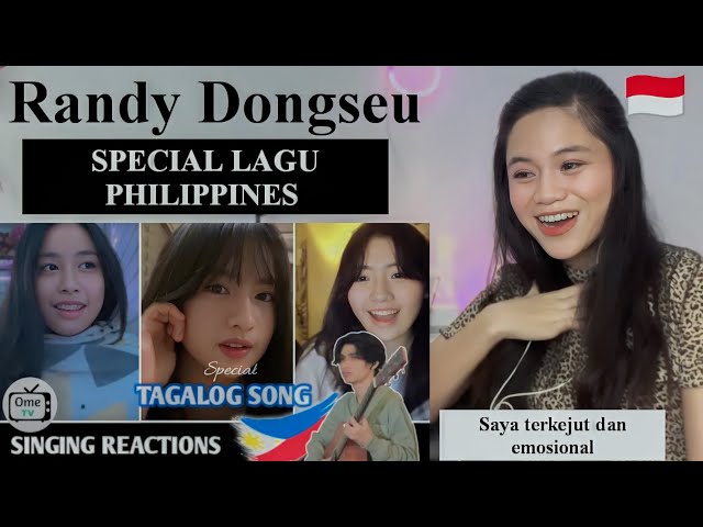 RANDY DONGSEU - SPECIAL LAGU PHILIPPINES ! II FILIPINA REAKSI class=