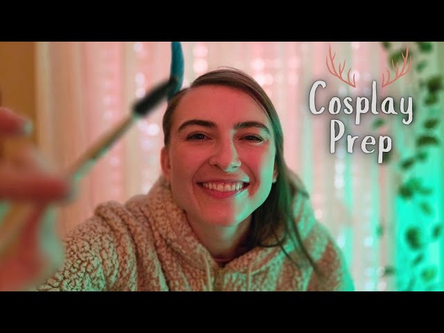 ASMR Friend Helps with Your Keyleth Cosplay ✨ Personal Face Touching