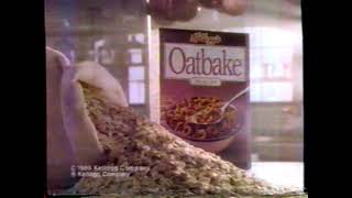 1989 Kellogg's Oatbake "The whole oat cereal with the crunchy baked taste" TV Commercial